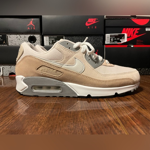 Nike Air Max 90 Premium - Hemp Sanddrift - Picture 1 of 7